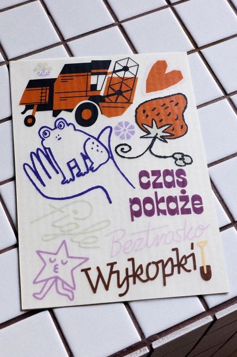 Naprasowanki DTF Czas pokaże