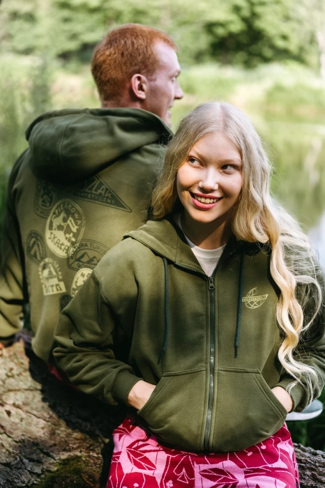 Bluza rozpinana uniseks Turystyczna