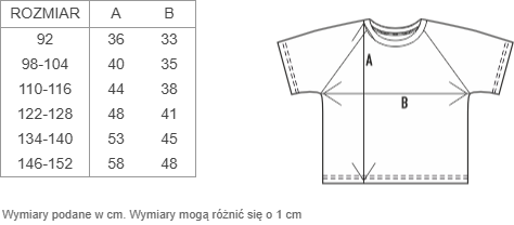 tabela rozmiarowa uszło płazem koszulka dziecięca.png